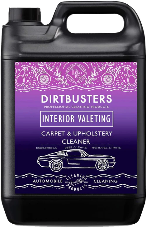 Dirtbusters Car Valeting Carpet & Upholstery Cleaner Shampoo