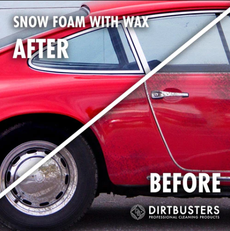 Dirtbusters pH Neutral Snow Foam with Wax, Vanilla